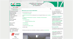 Desktop Screenshot of biopharma.univ-lille2.fr