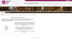 Desktop Screenshot of ent.univ-lille2.fr
