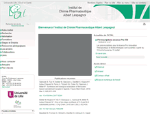 Tablet Screenshot of icpal.univ-lille2.fr