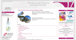 Desktop Screenshot of paces.univ-lille2.fr
