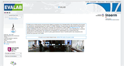 Desktop Screenshot of evalab.univ-lille2.fr