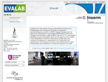 Tablet Screenshot of evalab.univ-lille2.fr