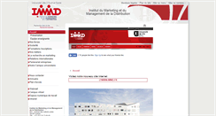 Desktop Screenshot of imd.univ-lille2.fr